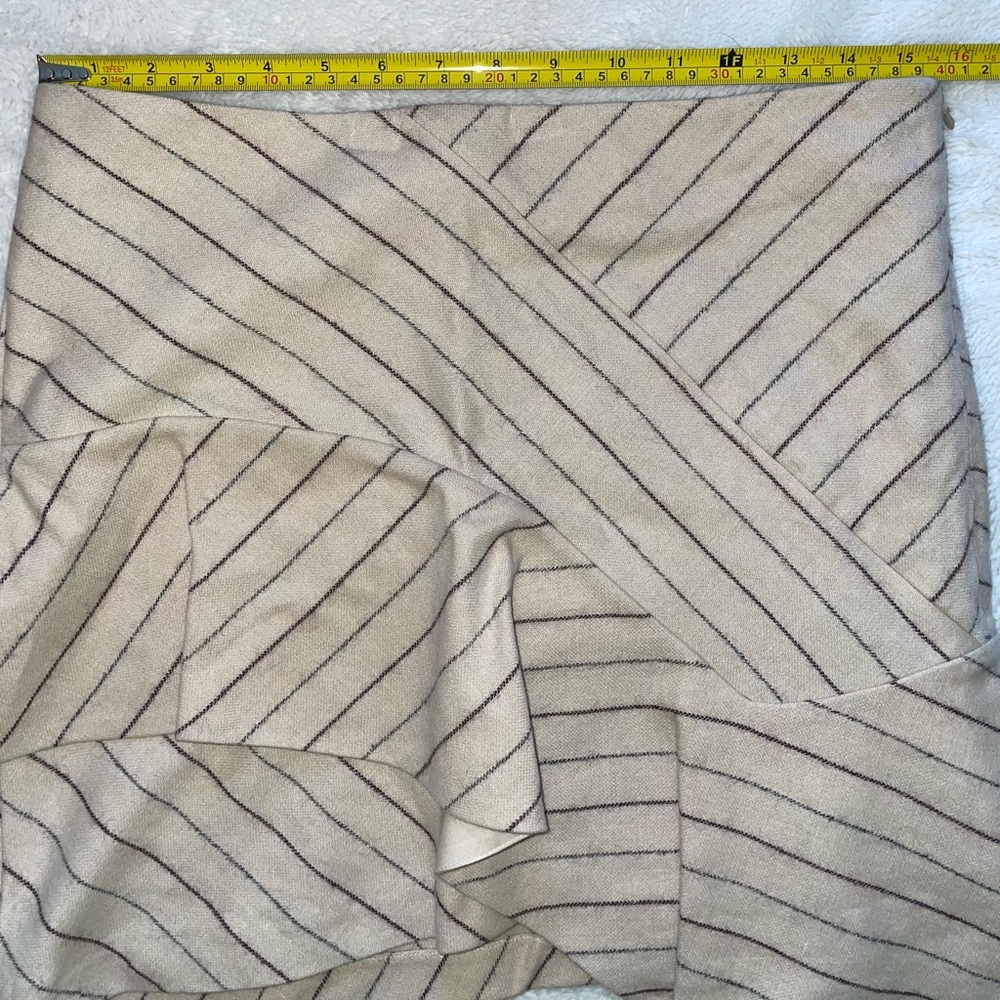 Isabel Marant Kimura Asymmetric Striped Mini Skirt - Picture 3 of 8